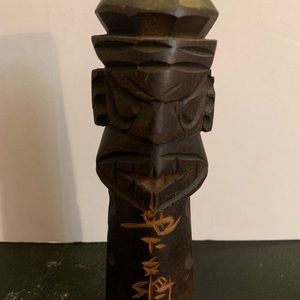 Ancient carved Indian